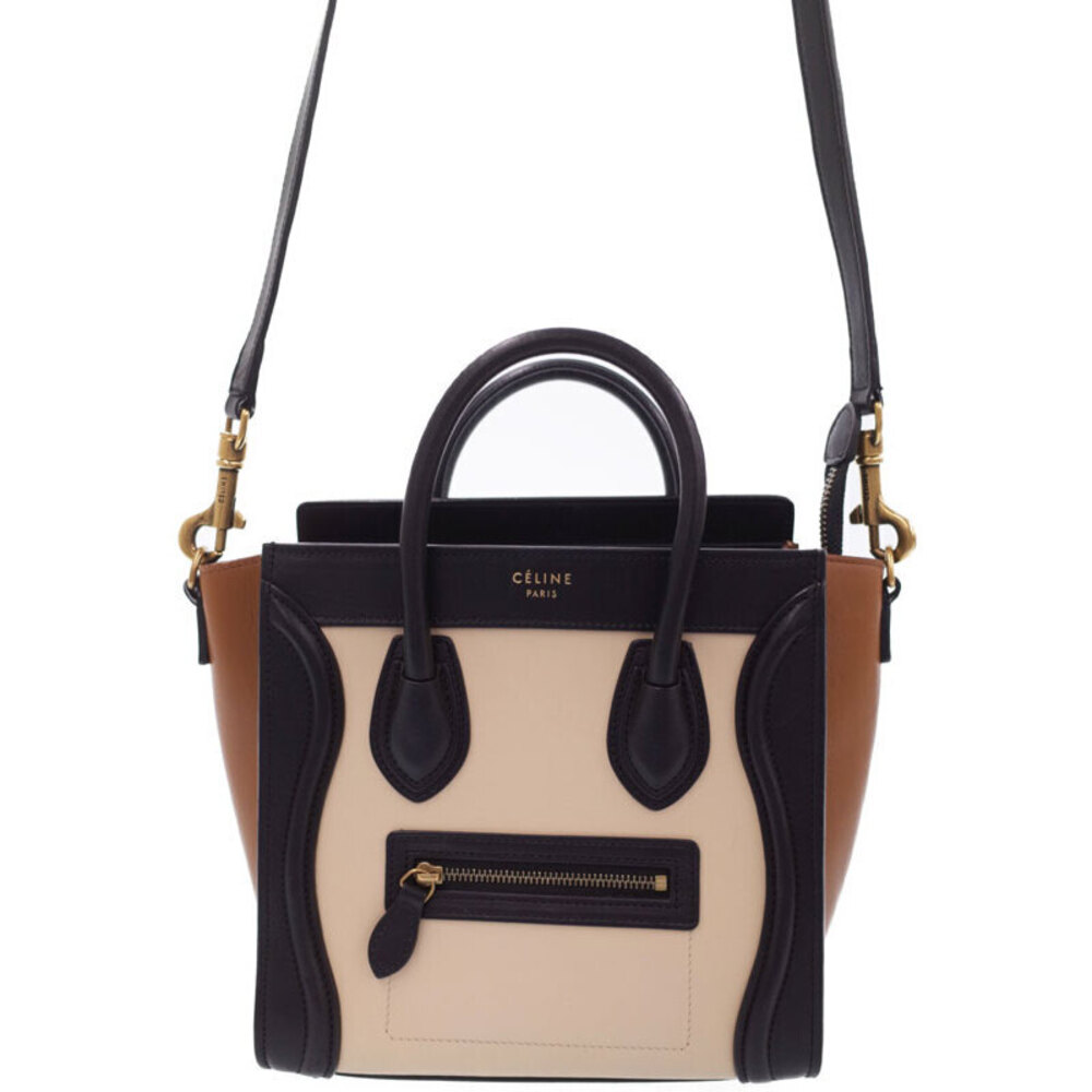 Celine Bag Logo Shopper Luggage - Picture 2 of 9
